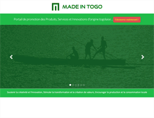 Tablet Screenshot of made-in-togo.com